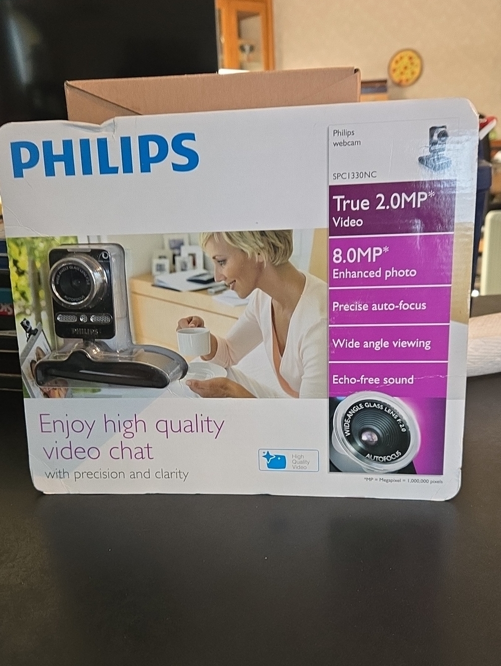 Philips High Quality Video Chat Webcam - SPC1330NC